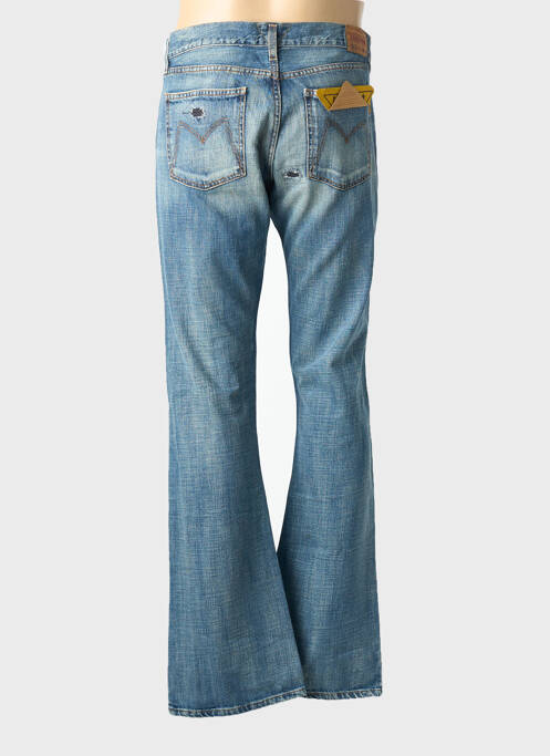 Jeans coupe droite stretch taille normale bleu MELTIN'POT homme