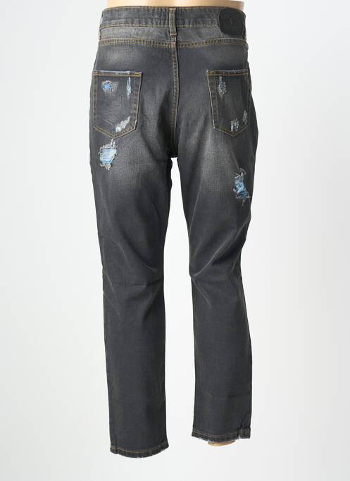 Jeans coupe droite fermeture boutonnée sur le devant taille normale gris XAGON MAN homme