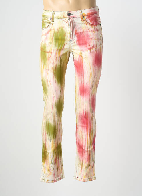 Jeans coupe slim stretch taille normale beige CHEAP MONDAY homme