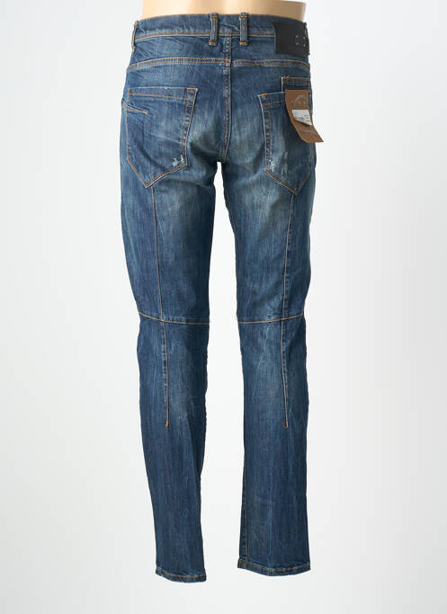 Jeans coupe slim fermeture boutonnée sur le devant taille normale bleu IMPERIAL homme