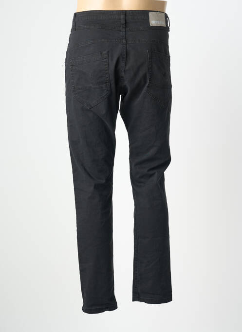 Jeans coupe slim fermeture boutonnée sur le devant taille normale noir IMPERIAL homme