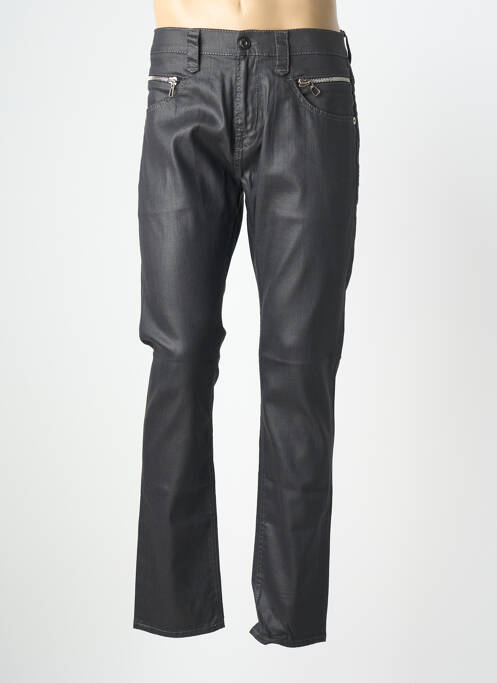 Jeans coupe slim stretch noir MELTIN'POT homme