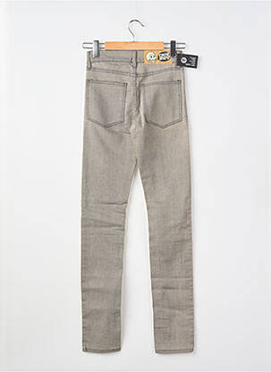 Jeans coupe slim stretch taille normale gris CHEAP MONDAY femme