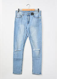 Jeans coupe slim stretch taille normale bleu CHEAP MONDAY homme