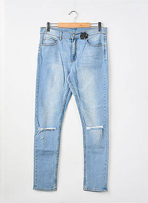 Jeans coupe slim stretch taille normale bleu CHEAP MONDAY homme