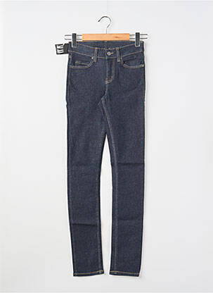 Jeans coupe slim tissage brut taille normale bleu CHEAP MONDAY femme