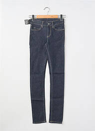 Jeans coupe slim tissage brut taille normale bleu CHEAP MONDAY femme