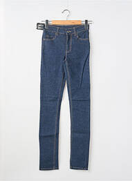 Jeans coupe slim tissage brut taille normale bleu CHEAP MONDAY femme