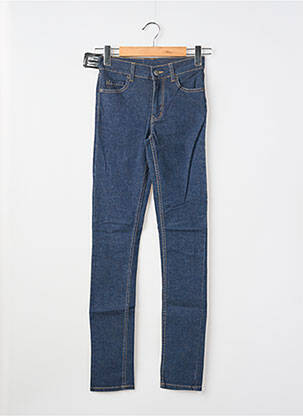 Jeans coupe slim tissage brut taille normale bleu CHEAP MONDAY femme