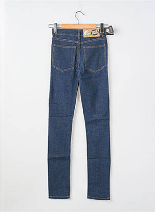 Jeans coupe slim tissage brut taille normale bleu CHEAP MONDAY femme