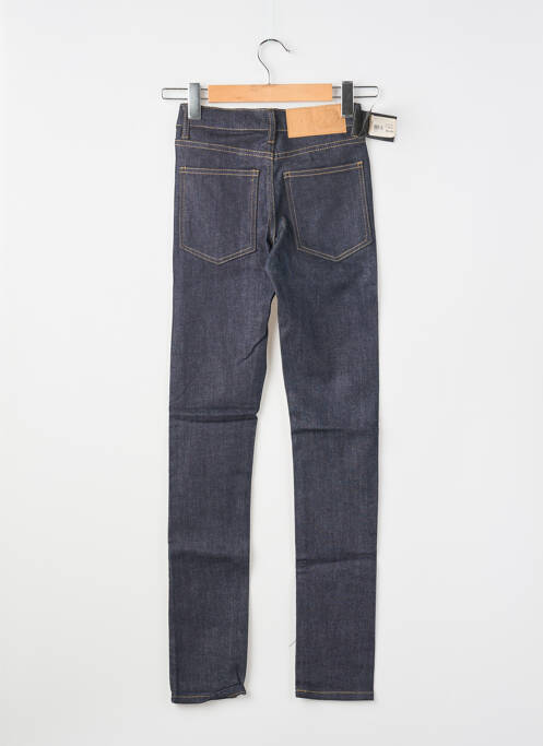 Jeans coupe slim tissage brut taille normale bleu CHEAP MONDAY femme