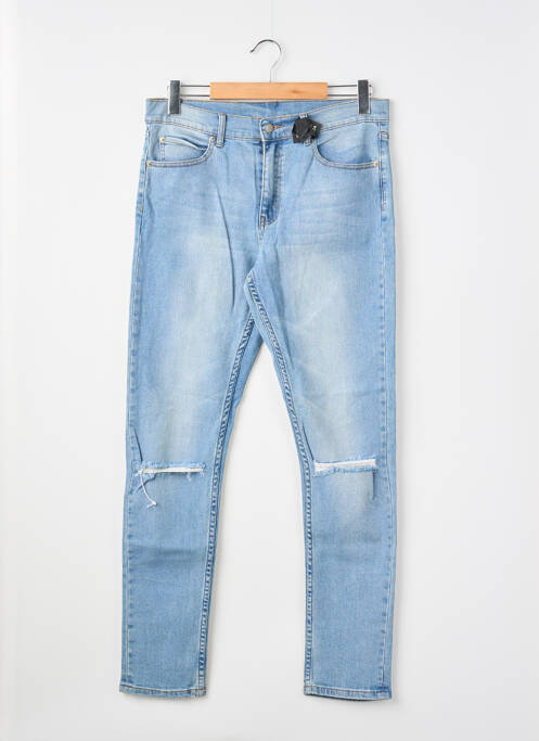 Jeans coupe slim stretch taille normale bleu CHEAP MONDAY homme