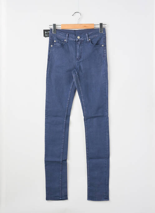 Jeans coupe slim stretch taille normale bleu CHEAP MONDAY femme