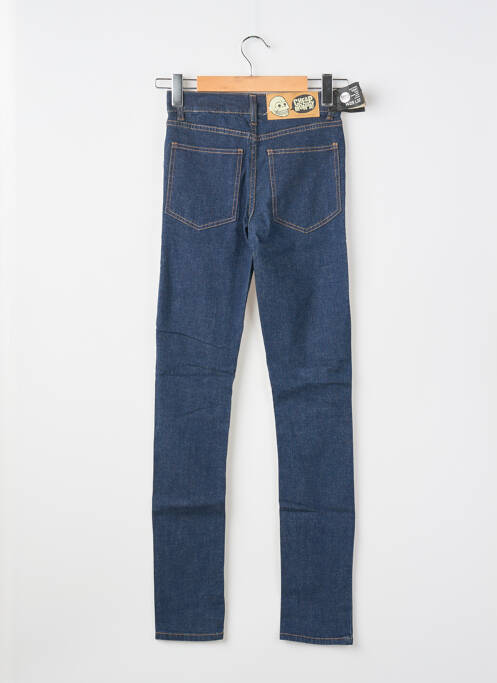 Jeans coupe slim tissage brut taille normale bleu CHEAP MONDAY femme