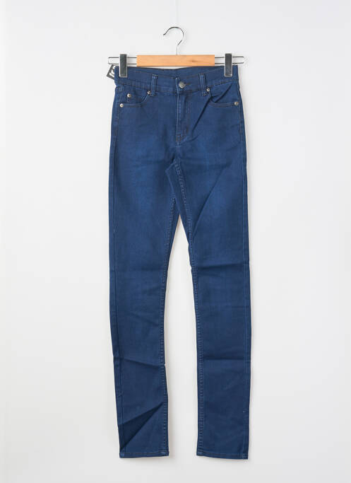 Jeans coupe slim stretch taille normale bleu CHEAP MONDAY femme
