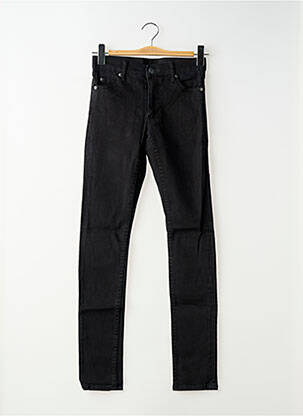 Jeans coupe slim stretch taille normale noir CHEAP MONDAY femme