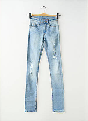 Jeans coupe slim stretch taille normale bleu CHEAP MONDAY femme