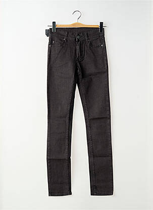 Jeans coupe slim stretch taille normale noir CHEAP MONDAY femme