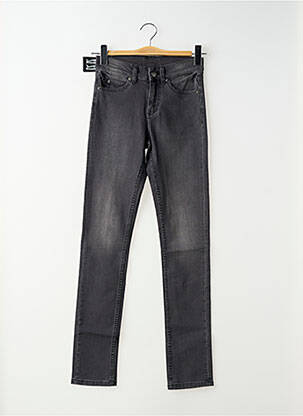Jeans coupe slim stretch taille normale noir CHEAP MONDAY femme