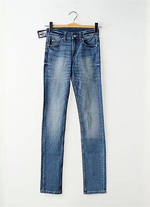 Jeans coupe slim stretch taille normale bleu CHEAP MONDAY femme