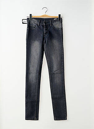 Jeans coupe slim stretch taille normale noir CHEAP MONDAY femme