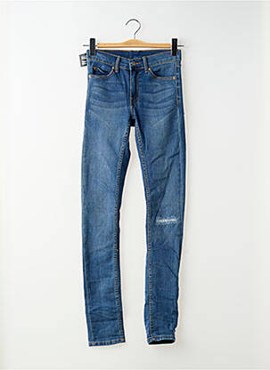 Jeans coupe slim stretch taille normale bleu CHEAP MONDAY femme