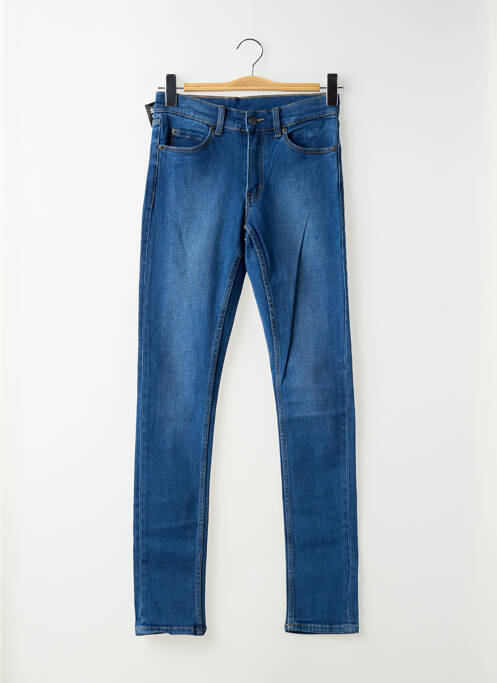 Jeans coupe slim stretch taille normale bleu CHEAP MONDAY femme