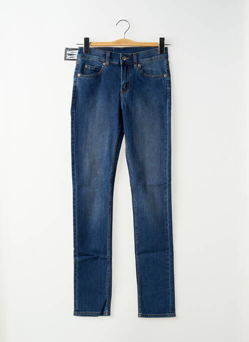 Jeans coupe slim stretch taille normale bleu CHEAP MONDAY femme