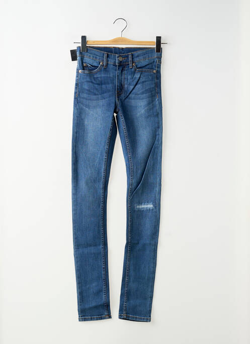 Jeans coupe slim stretch taille normale bleu CHEAP MONDAY femme