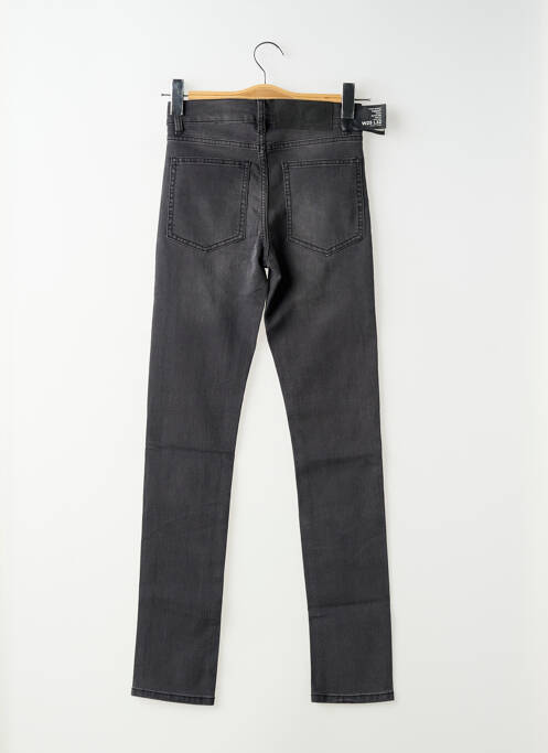 Jeans coupe slim stretch taille normale noir CHEAP MONDAY femme