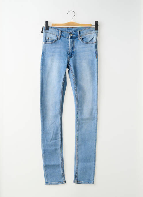 Jeans coupe slim bleu CHEAP MONDAY femme