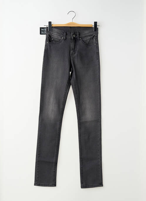 Jeans coupe slim noir CHEAP MONDAY femme