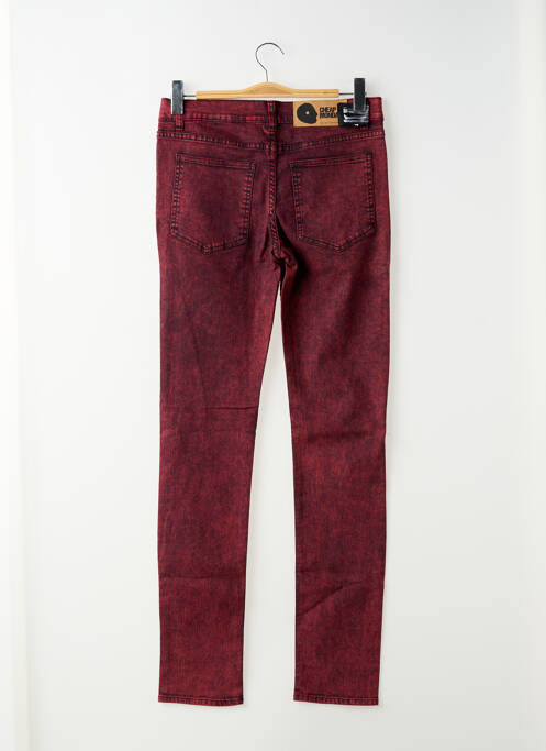 Jeans coupe slim rouge CHEAP MONDAY homme