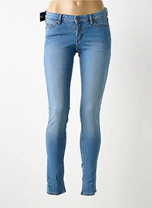 Jeans skinny stretch taille basse bleu CHEAP MONDAY femme