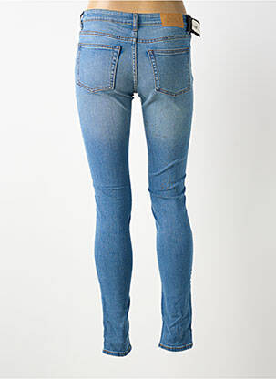 Jeans skinny stretch taille basse bleu CHEAP MONDAY femme