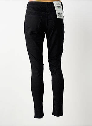 Jeans skinny taille normale taille normale noir CHEAP MONDAY femme