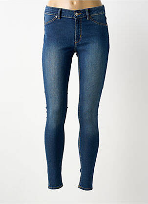 Jeans skinny taille normale taille normale bleu CHEAP MONDAY femme