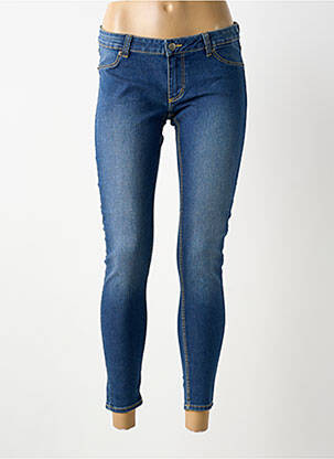 Jeans skinny stretch taille basse bleu CHEAP MONDAY femme
