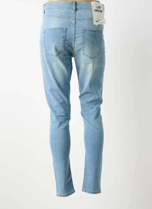 Jeans skinny taille haute taille haute bleu CHEAP MONDAY femme