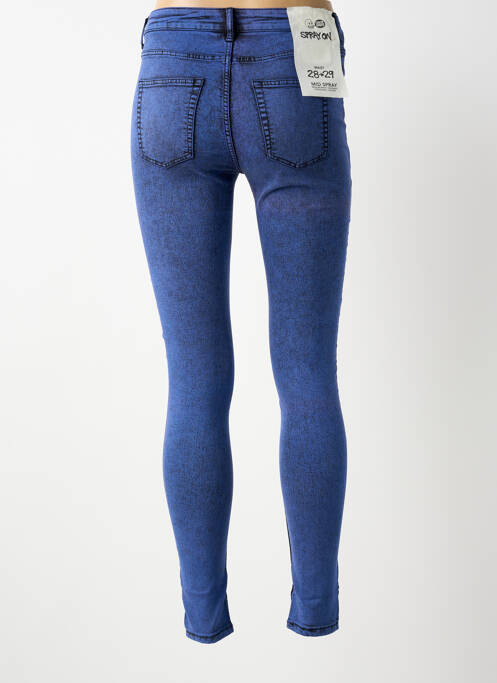 Jeans skinny taille normale taille normale bleu CHEAP MONDAY femme