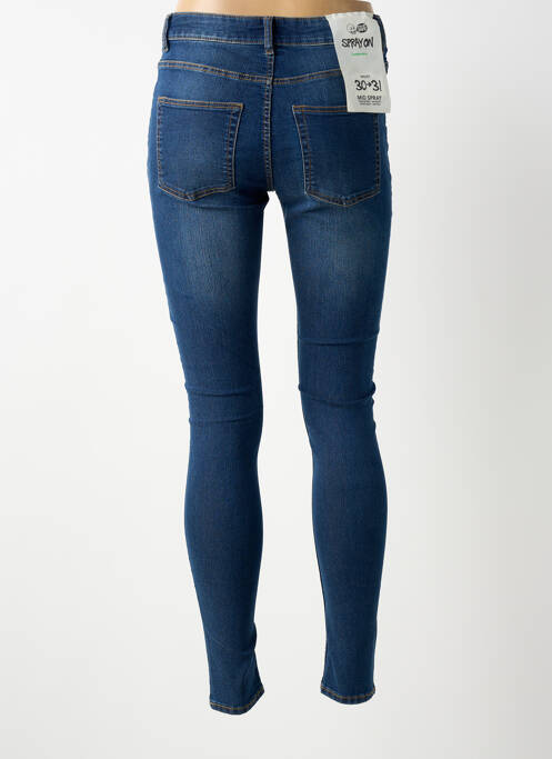 Jeans skinny bleu CHEAP MONDAY femme