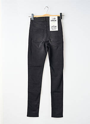 Jeans coupe slim stretch taille normale noir CHEAP MONDAY femme