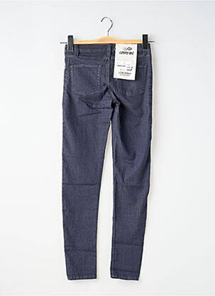 Pantalon slim tissage popeline taille normale bleu CHEAP MONDAY femme