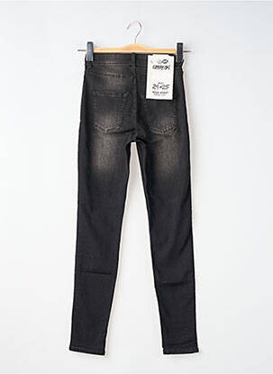 Jeans coupe slim stretch taille normale noir CHEAP MONDAY femme