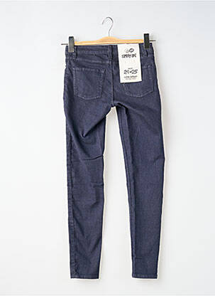 Pantalon slim tissage popeline taille normale bleu CHEAP MONDAY femme