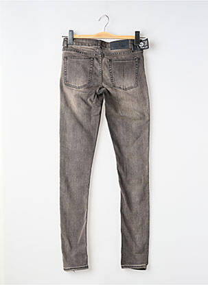 Jeans coupe slim stretch taille normale gris CHEAP MONDAY femme