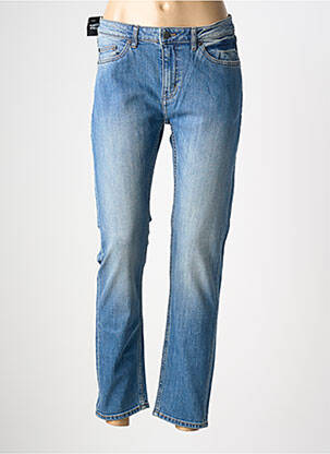 Jeans coupe droite stretch taille normale bleu CHEAP MONDAY femme