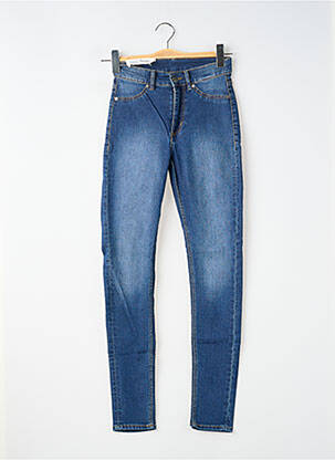 Jeans coupe slim stretch taille normale bleu CHEAP MONDAY femme