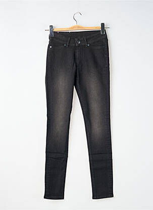 Jeans coupe slim stretch taille normale noir CHEAP MONDAY femme