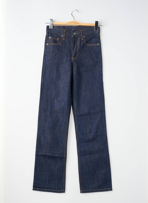 Jeans coupe droite stretch taille normale bleu CHEAP MONDAY femme